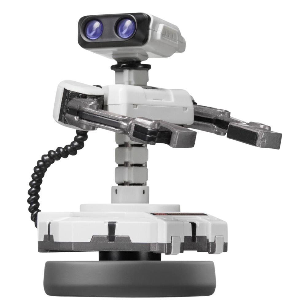 Amiibo Famicom R.O.B. Black Grey ROB Super Smash Bros | Amazon.com.br